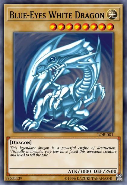 Custom Card Blue-Eyes White Dragon